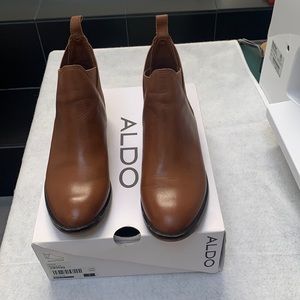 Aldo tan colour bootee in size US7